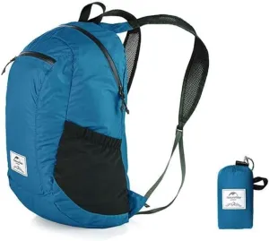 Ultralight Waterproof Backpack – Ideal for Outdoor Adventures & Travel Blue, 18.89 x 10.23 x 7.48 in