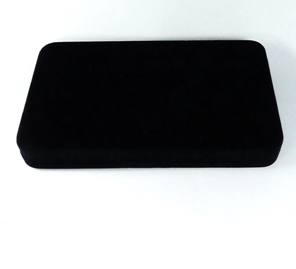 Unused Black & Gold Stratton Compact Mirror & Atomiser Gift Set 1990s