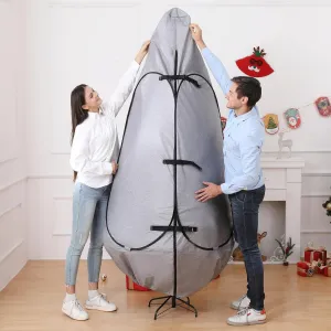 Upright Christmas Tree Storage Bag 9 Foot Tree, 9 ft Christmas Tree Storage Bag, Christmas Tree Cover For Upright Storage Fit 8 Ft / 9 Ft / 10 Ft Christmas Tree Bags Storage 9 ft
