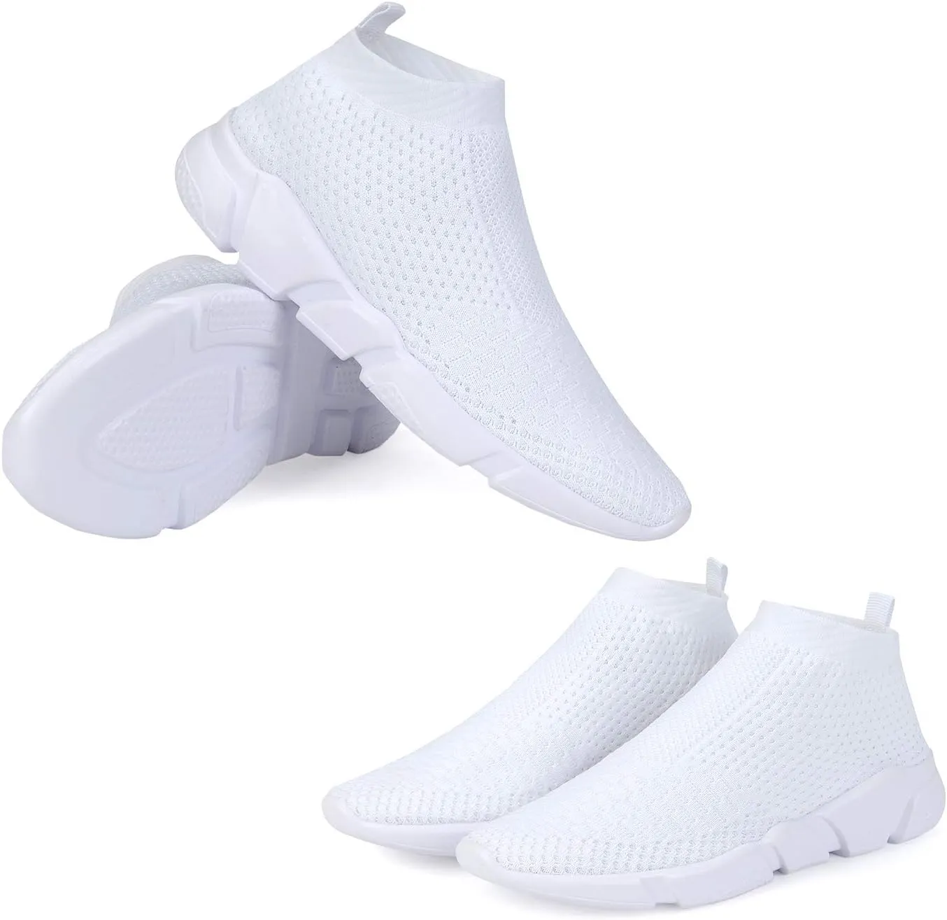 VAMJAM Men's Socks Sneakers Slip On Lightweight Breathable Comfortable Fashion Walking Shoes…