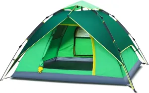 VejiA Tent Outdoor Camping Portable Waterproof Breathable Multifunction Automatic Family Tents 3-4 Person