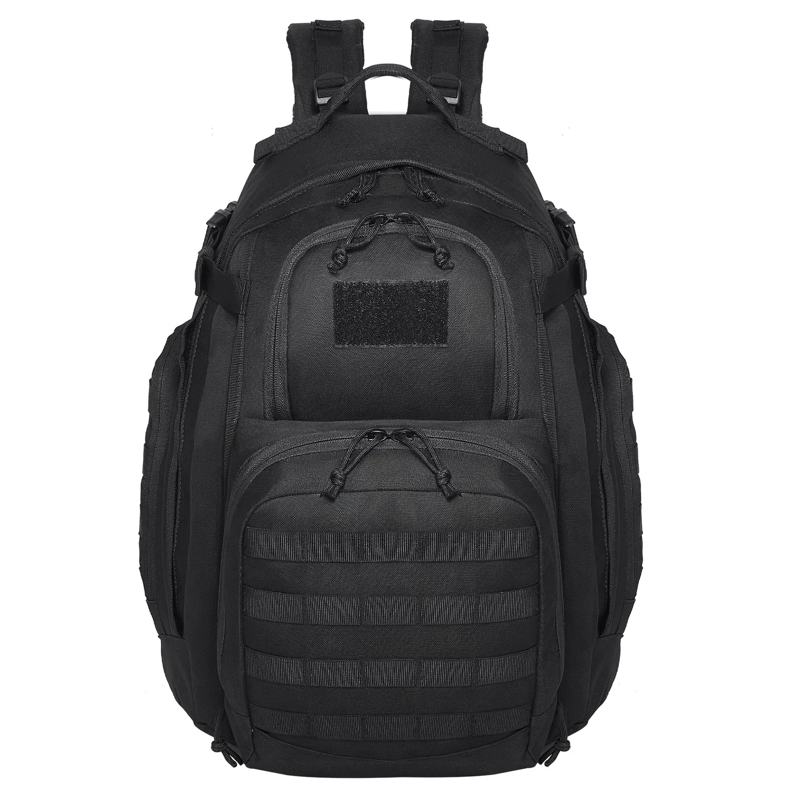 Vevor Tactical Backpack 40L Military Backpack with Molle Mode & Sponge Pad  Army Assault Pack Bug Out Bag Camping Trekking Outdoor Rucksack Daily EDC Backpack, Black
