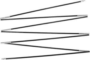 VICASKY Camping Tent Pole Kit Fiberglass Replacement Poles Shock Cord Light Support Rod