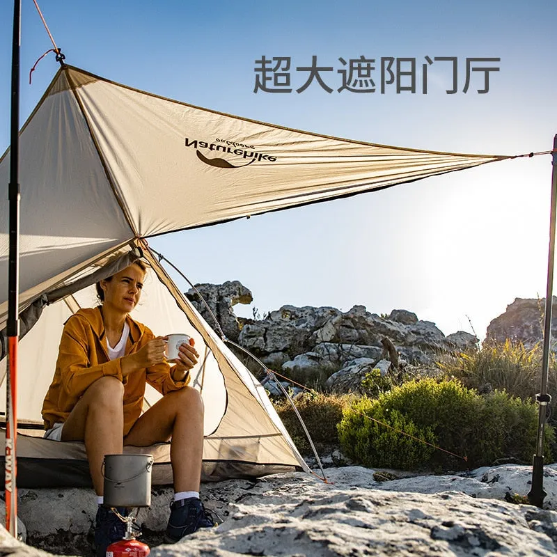 Vik Series Ultralight Waterproof White Outdoor Camping Tent