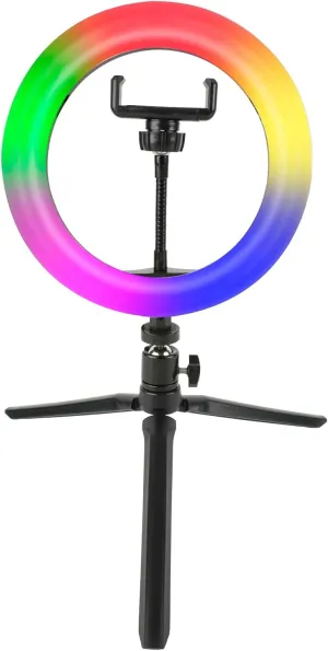 Vivitar Full-Color Ring Light, 8", VIVRLRGB8-NOC