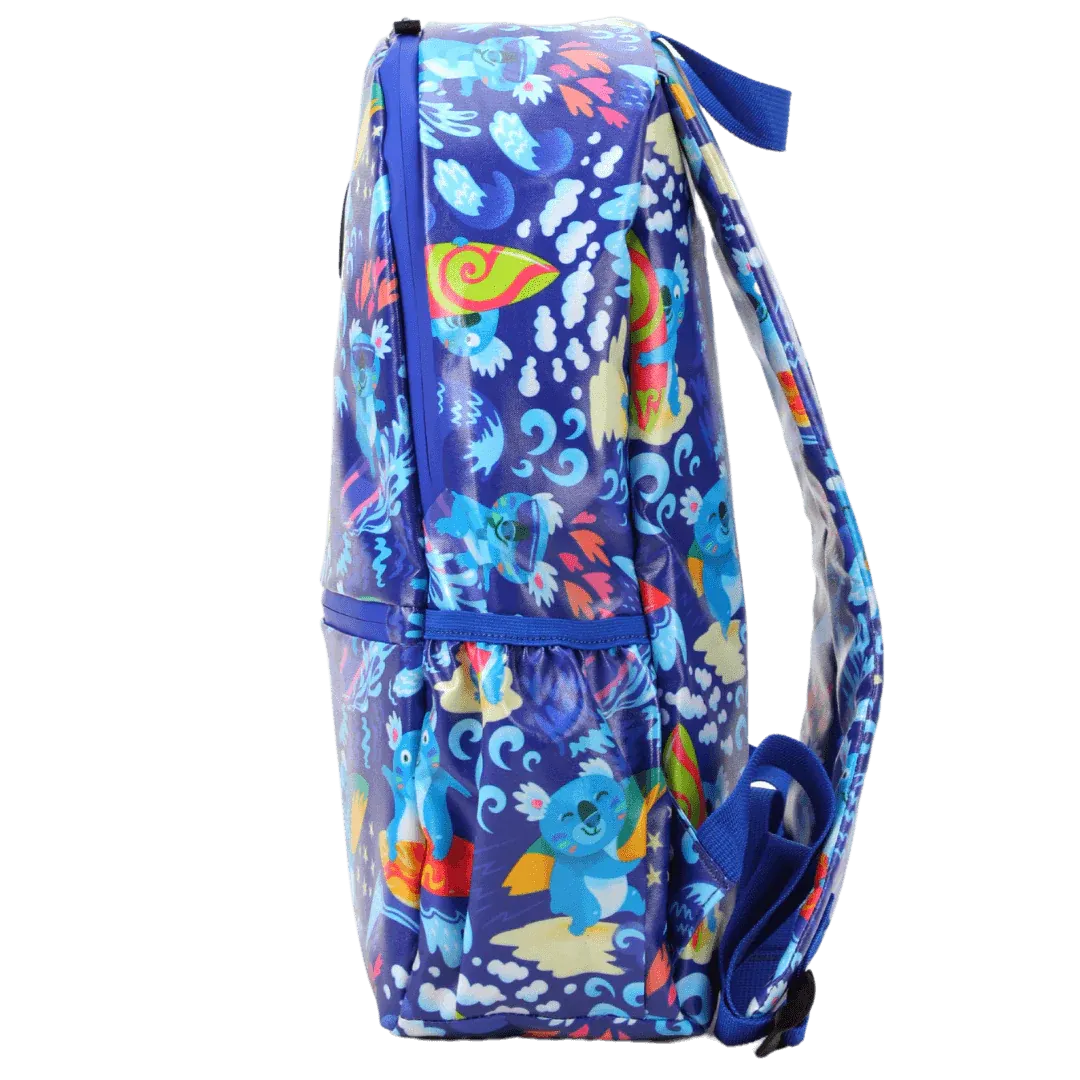 Waterproof Medium Backpack - Surf Koala