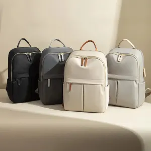 Waterproof Nylon Backpack: Perfect for 15-Inch Laptops and Travel Convenience