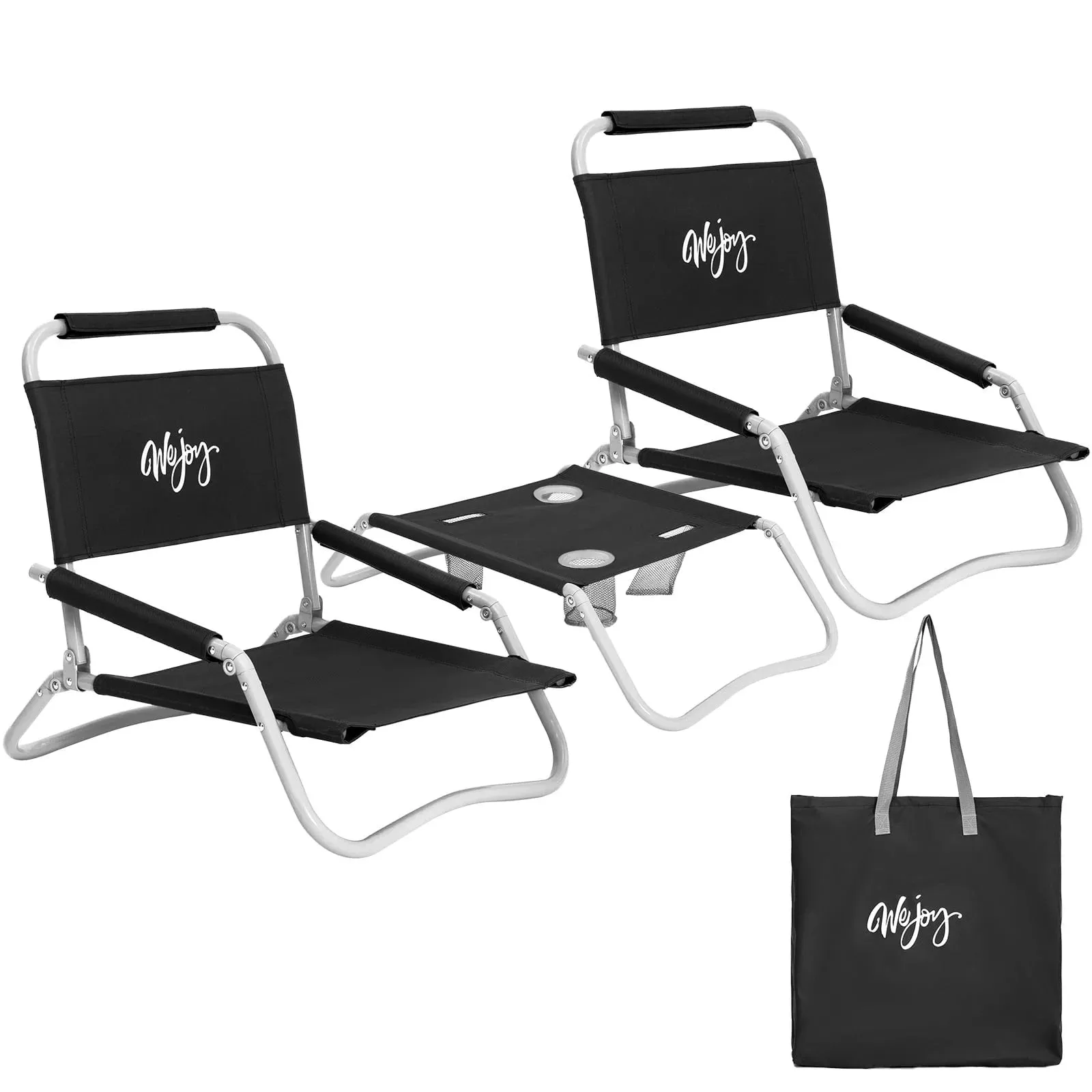 WEJOY Fully Folding Table and Chair Set