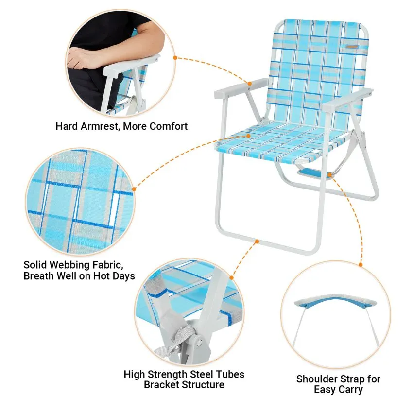WEJOY South Molle Beach Chair