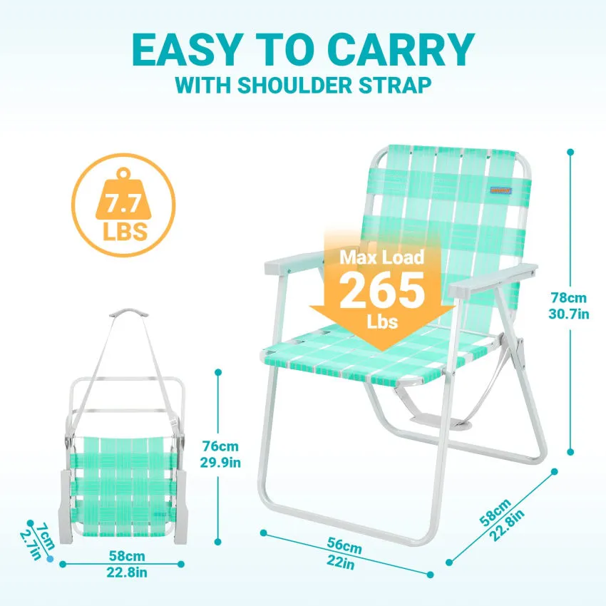 WEJOY South Molle Beach Chair