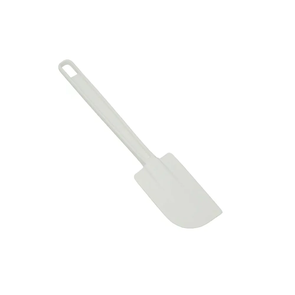White Plastic Low Heat Spatulas EVA Blade