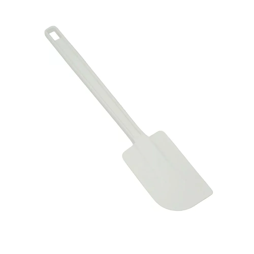 White Plastic Low Heat Spatulas EVA Blade