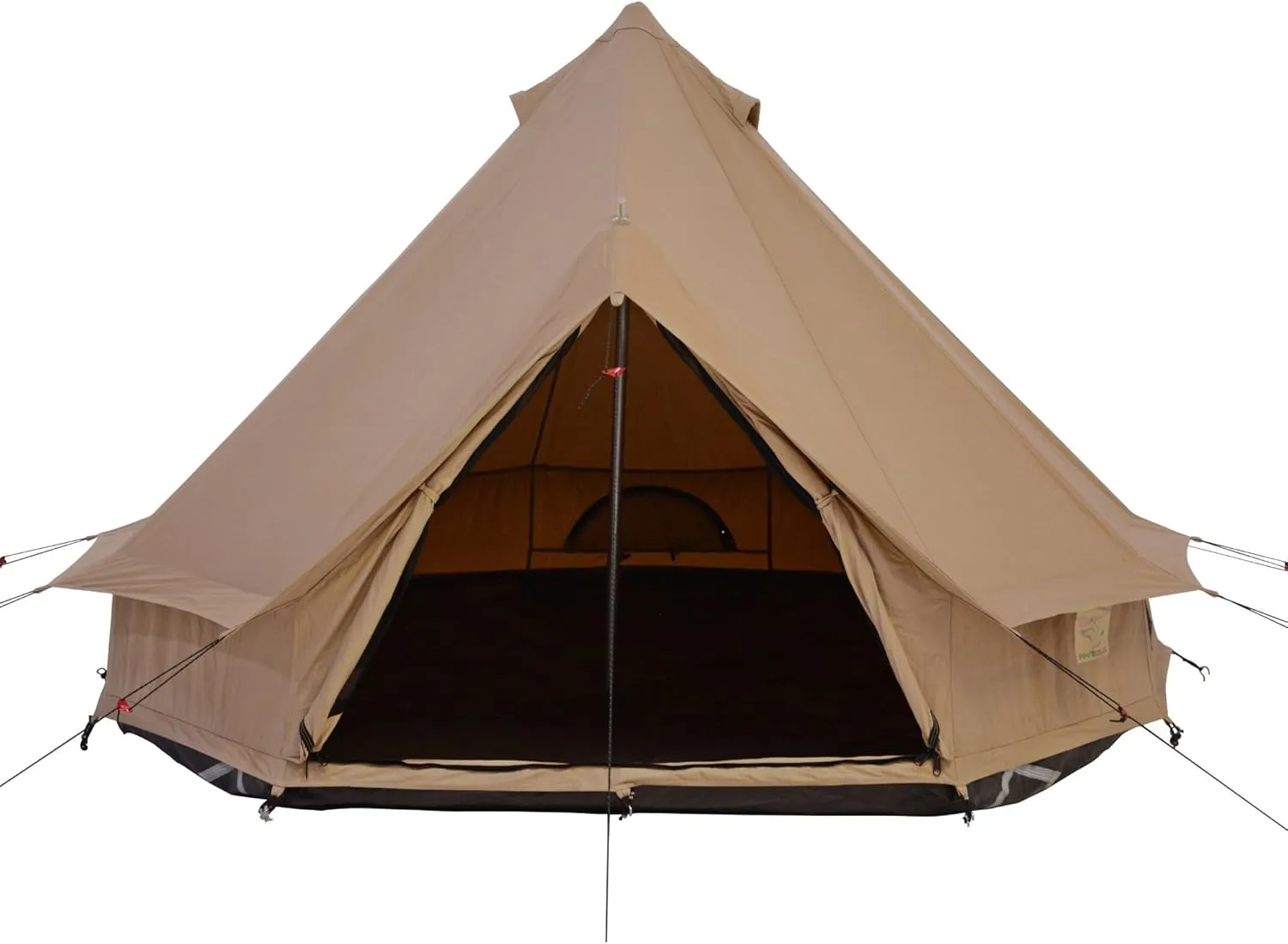 WHITEDUCK Regatta Canvas Bell Tent - w/StoveJack, Waterproof, 4 Season Luxury Camping and Glamping Yurt Tent Outdoor