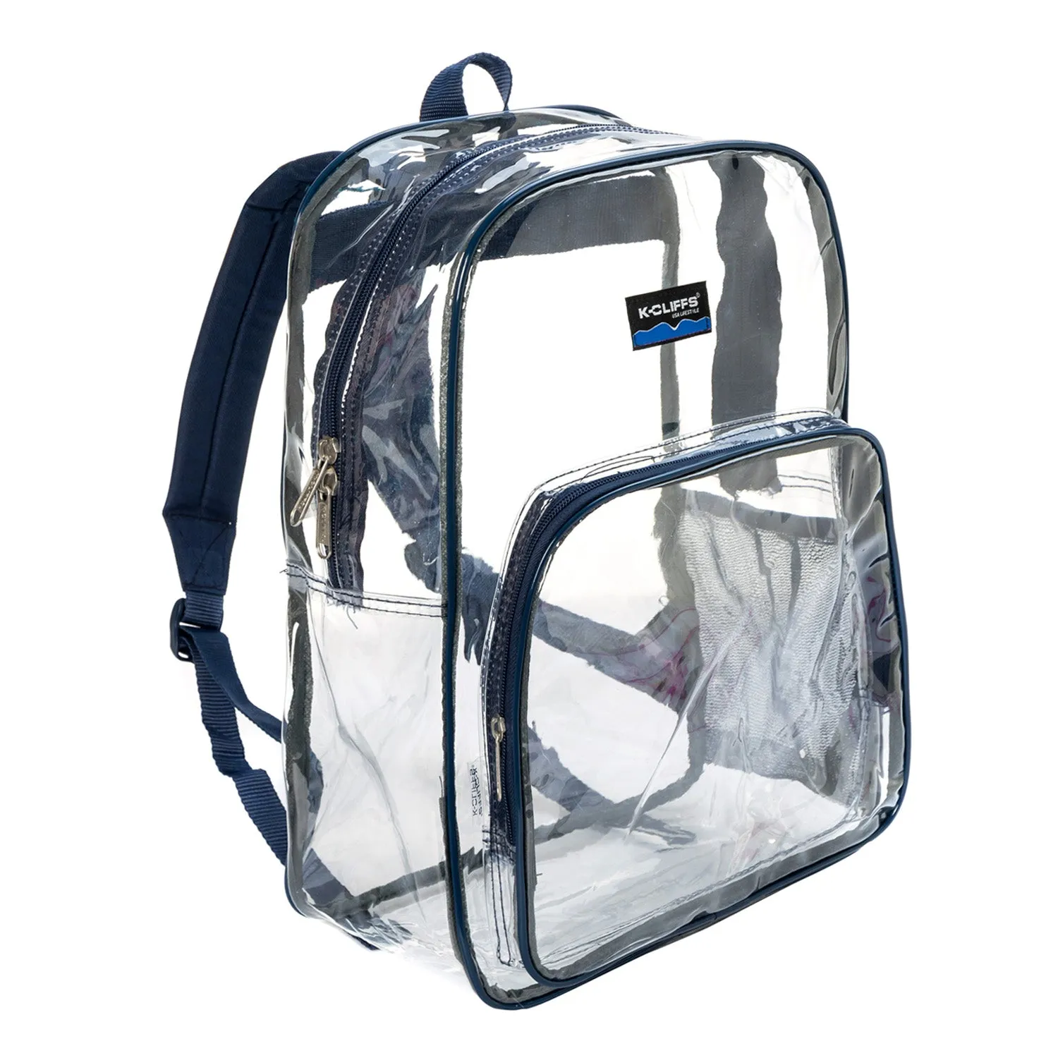 Wholesale Case Lot: 20pcs Clear Backpacks - Durable PVC, Quality See-Through Student Bookbag  |||   20 PACKS | $9.99 PER PACK