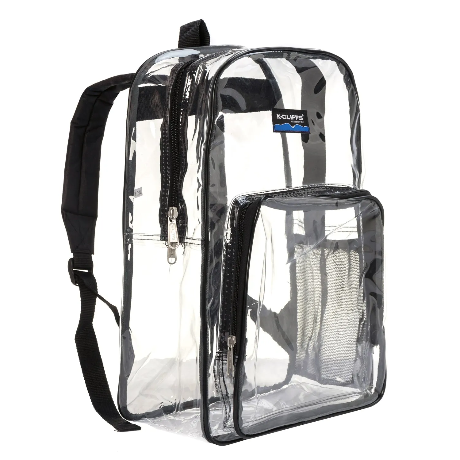 Wholesale Case Lot: 20pcs Clear Backpacks - Durable PVC, Quality See-Through Student Bookbag  |||   20 PACKS | $9.99 PER PACK