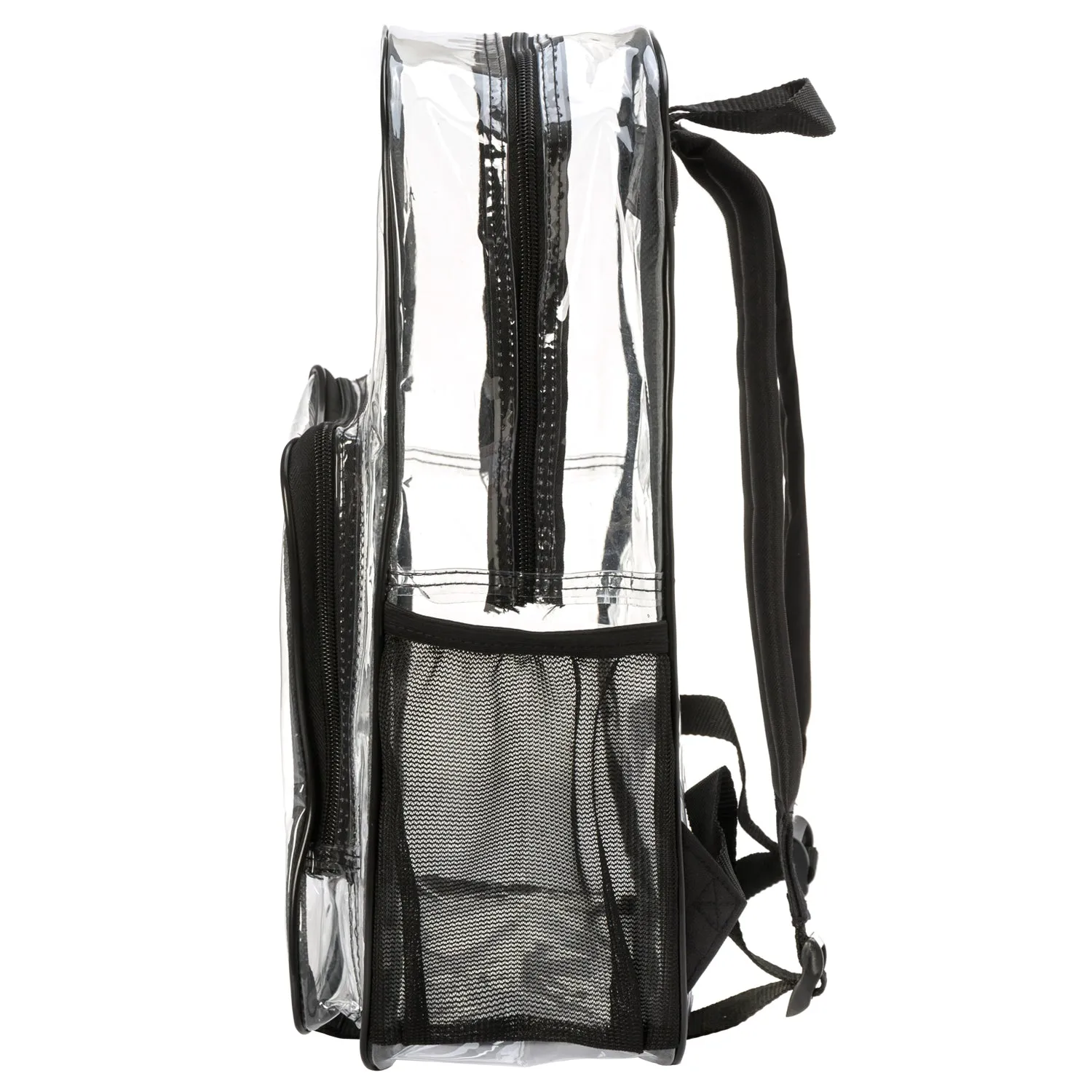 Wholesale Case Lot: 20pcs Clear Backpacks - Durable PVC, Quality See-Through Student Bookbag  |||   20 PACKS | $9.99 PER PACK