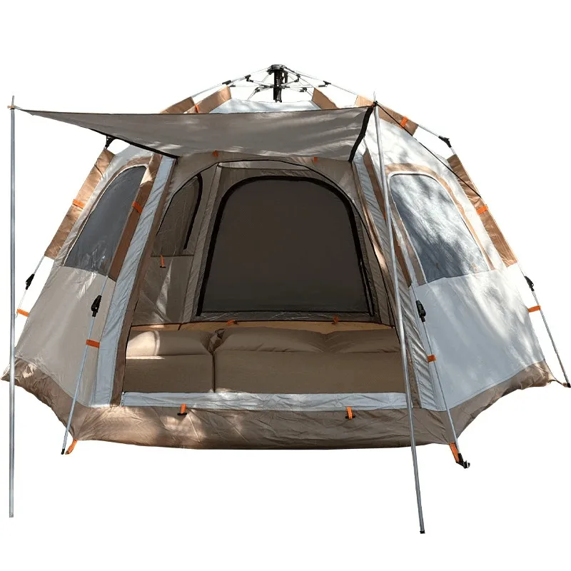 WILDSCAPE - Pop-Up Hexagonal Tent PU 3000mm 4-5 People