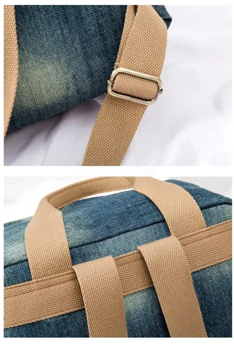 Women Denim Backpack