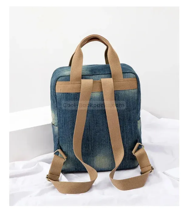 Women Denim Backpack