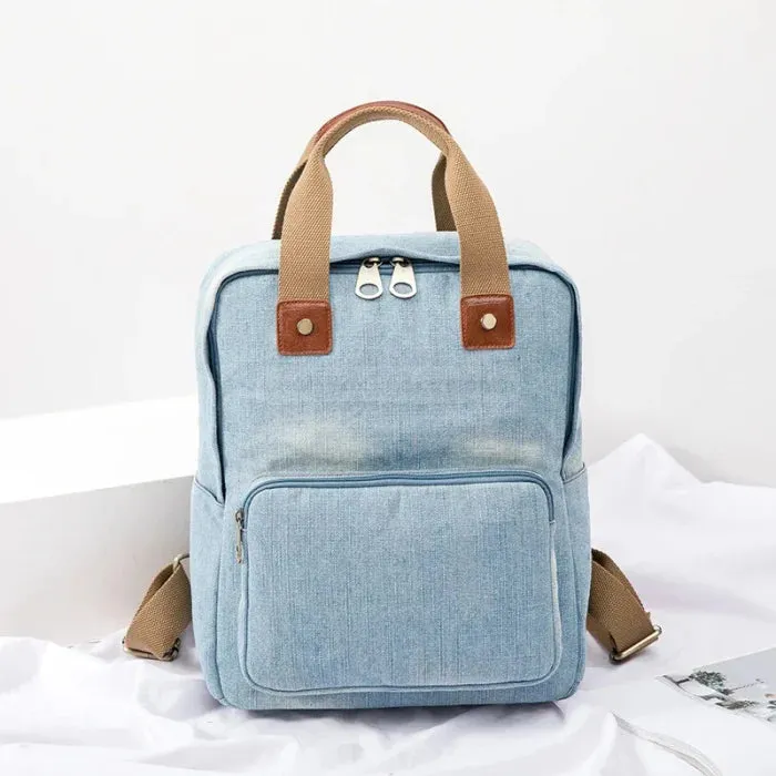 Women Denim Backpack