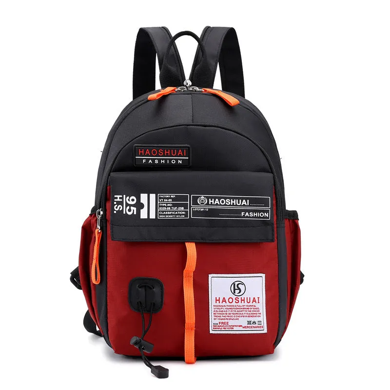 Women's & Men's And Waterproof Contrast Color Hiking Backpacks