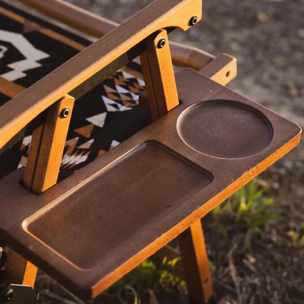 Wood Tray for Camping Chair