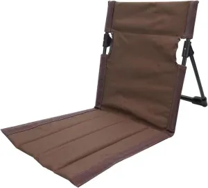 WUXUYI&NING Outdoor Folding Portable Recliner, Folding Chair for Easy Storage, Outdoor Camping Chair, Beach, Camping, Lawn, Music Festival, Travel(Khaki)