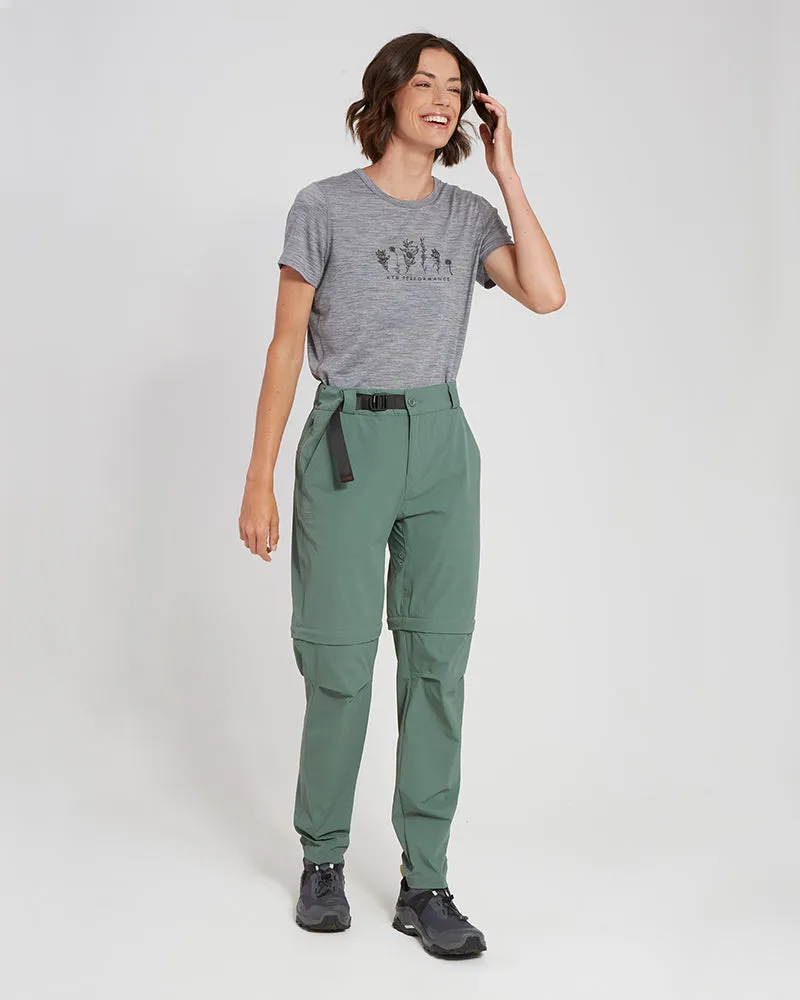 Wye River Ladies Zip Off Hike Pant