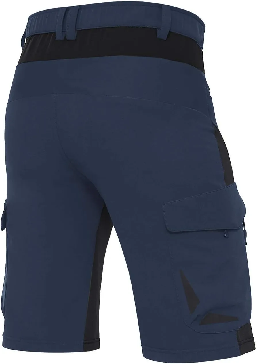 XKTTAC Men's Outdoor Quick Dry Lightweight Stretchy Shorts for Hiking, Tactical, Camping, Travel with 6 Pockets