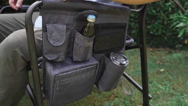XXL Upgraded Oversized Directors Chairs with Foldable Side Table