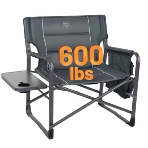 XXL Upgraded Oversized Directors Chairs with Foldable Side Table
