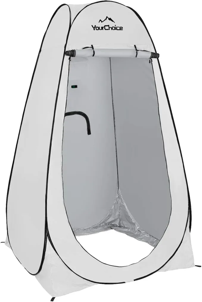 Your Choice Privacy Tent - Pop Up Shower Changing Toilet Tent Portable Camping Privacy Shelters Room 6.2 FT Tall with Carrying Bag for Outdoors Indoors