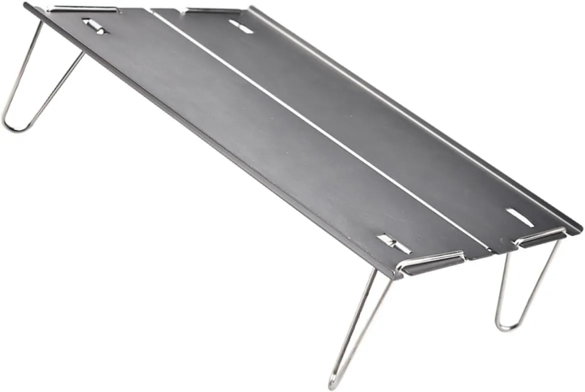 Your Outdoor Experience Aluminum Folding Camping Table BBQ Picnic Compact Travel Desk