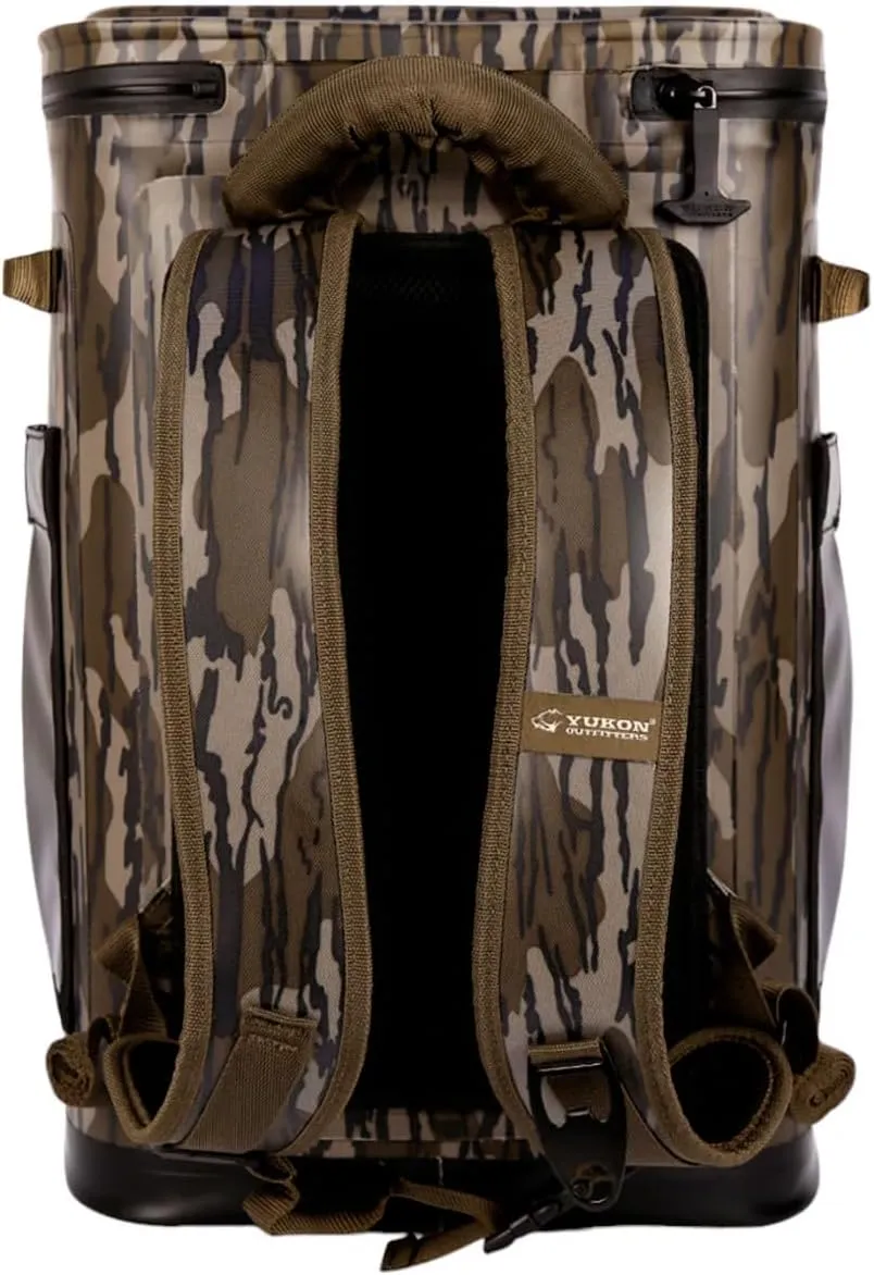 Yukon Outfitters Hatchie Backpack Cooler, 54-Liter Durable Insulated Cargo-Ready Outdoor Hiking Watersports Meals & Beverages Daypack Cooler w/Airtight Zippers, Padded Straps & Carry Handle