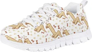 Yzaoxia Girls Tennis Shoes Size 11-5 Lightweight Running Sneakers Breathable Walking Shoes