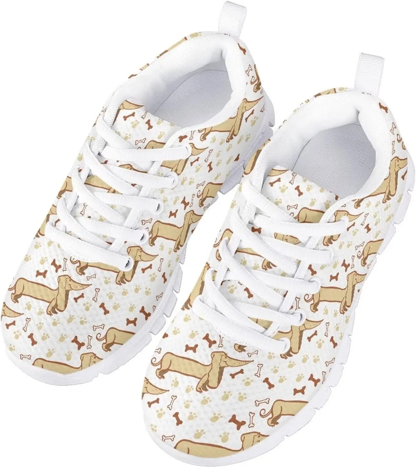 Yzaoxia Girls Tennis Shoes Size 11-5 Lightweight Running Sneakers Breathable Walking Shoes