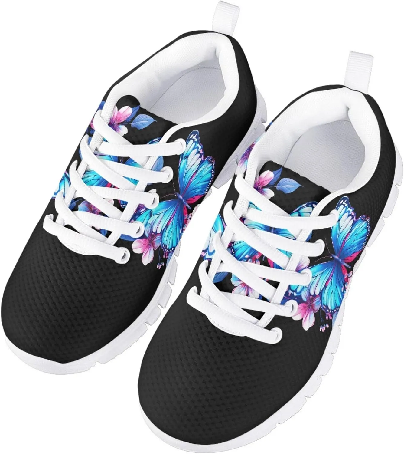 Yzaoxia Little/Big Kids Tennis Shoes for Girls Breathable Mesh Sneakers Lightweight Running Shoes Size 11-3