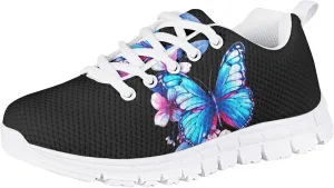 Yzaoxia Little/Big Kids Tennis Shoes for Girls Breathable Mesh Sneakers Lightweight Running Shoes Size 11-3