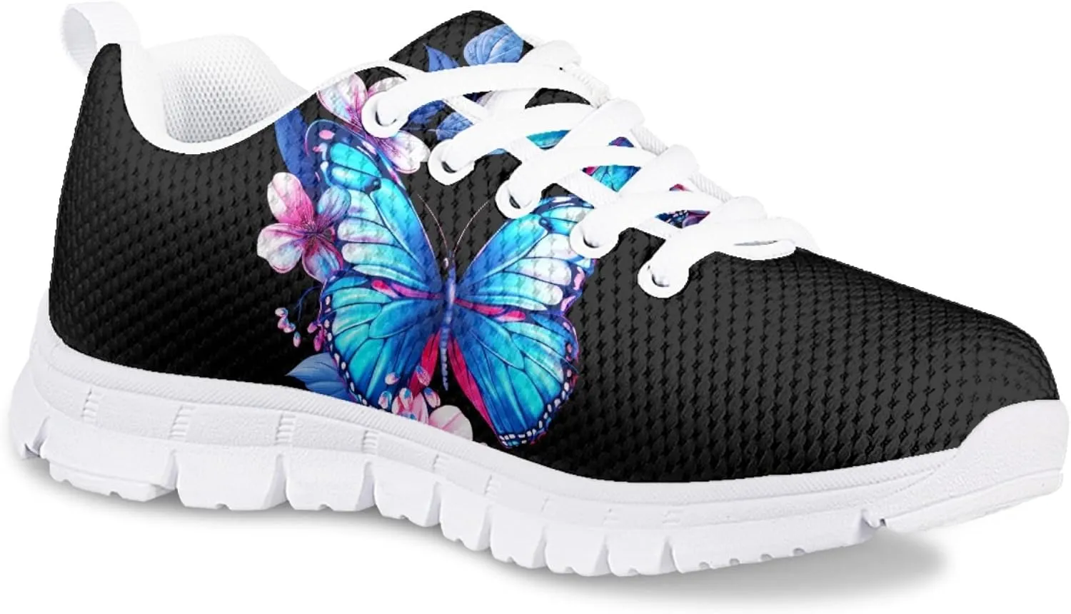 Yzaoxia Little/Big Kids Tennis Shoes for Girls Breathable Mesh Sneakers Lightweight Running Shoes Size 11-3
