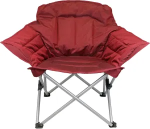 Zenithen Limited Foldable Portable Guidesman Padded Folding Chair, Perfect for Camping, Outdoor Sporting Events, Patio Furniture and Campires, Red (Pack of 1)