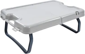 ZJchao Camping Table, Small Folding Table Folding Camp Table Plastic Folding Picnic Table, Portable Folding Table, Outdoor Picnic Party Camp Table with Lightweight for Car Travel Picnic