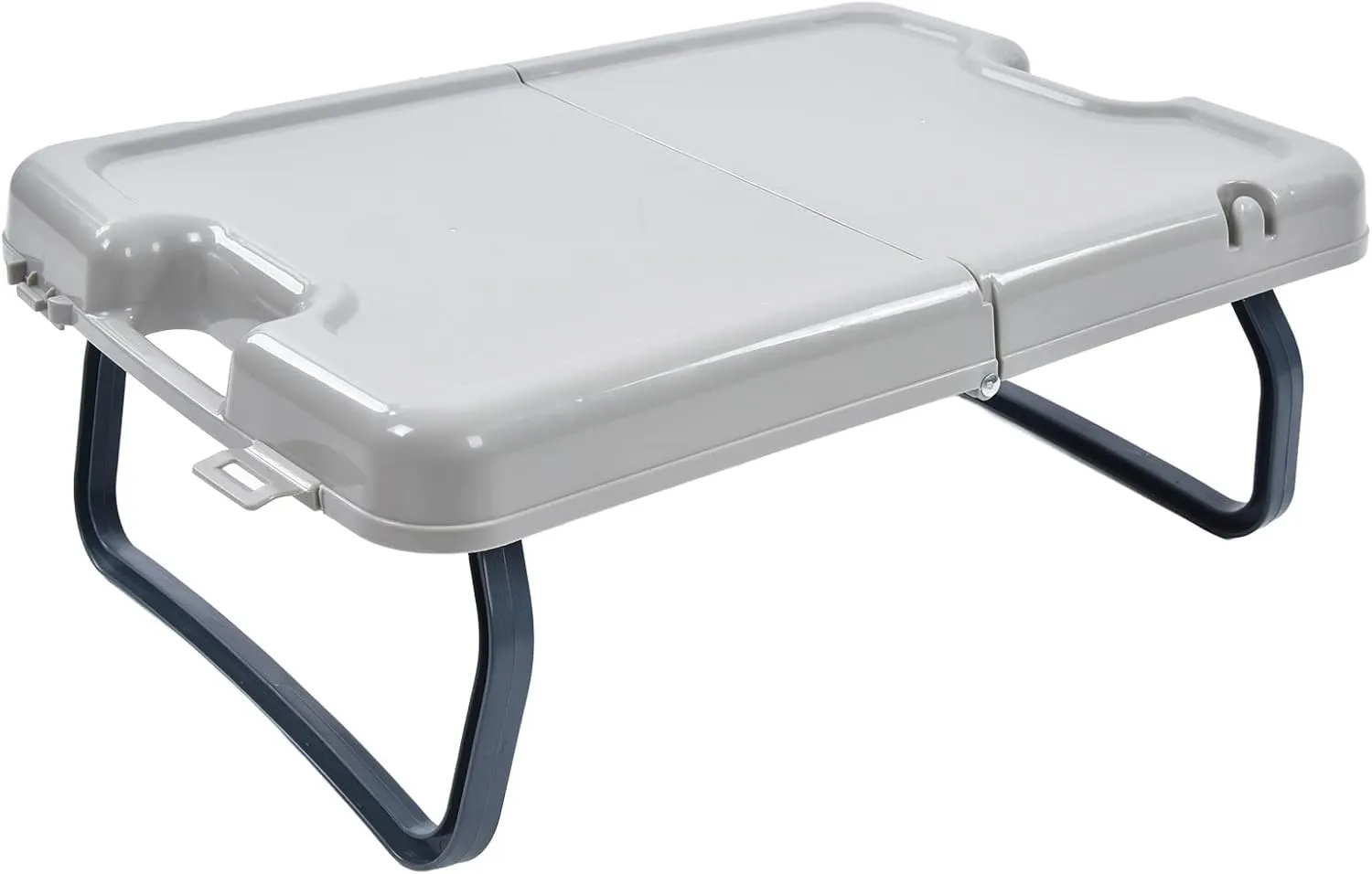 ZJchao Camping Table, Small Folding Table Folding Camp Table Plastic Folding Picnic Table, Portable Folding Table, Outdoor Picnic Party Camp Table with Lightweight for Car Travel Picnic